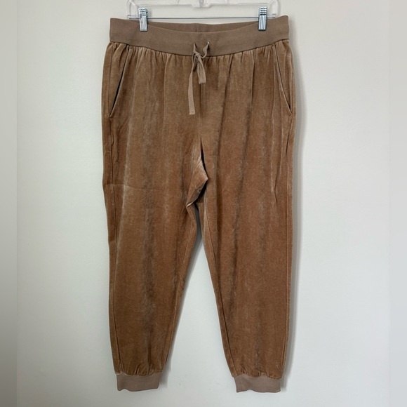 Eileen Fisher Pants - Eileen Fisher Cozy Velour Knit Jogger Pants
